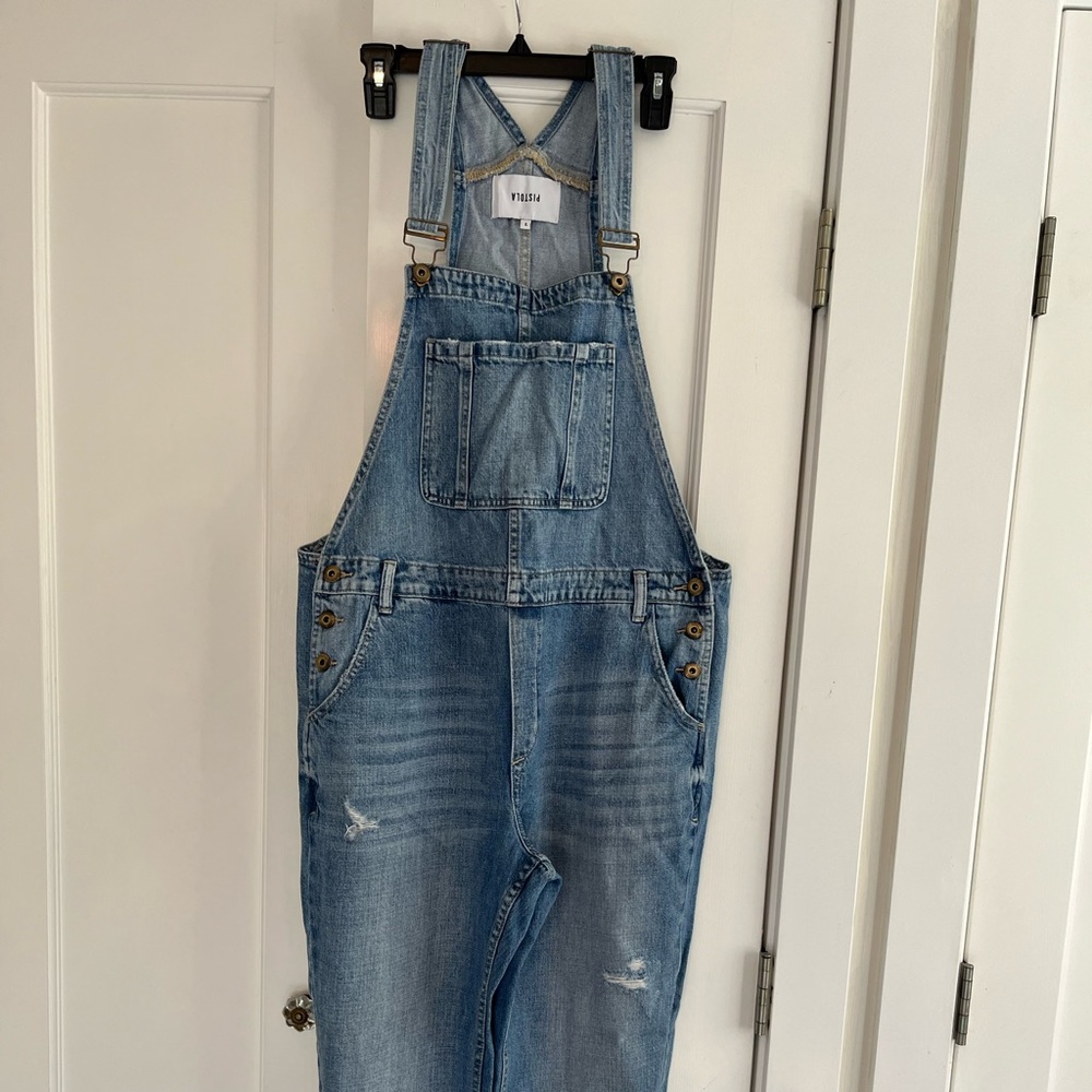Pistola Denim Overalls, Size Large